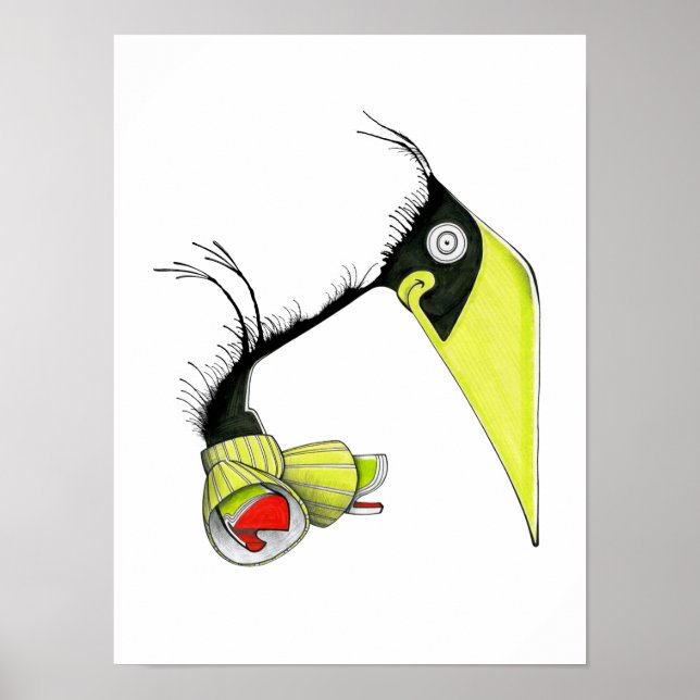 Wie grün ist mein Monster? Poster (Vorne)