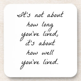 Wie gut du harten Kunststoff-Untersetzer gelebt ha Getränkeuntersetzer