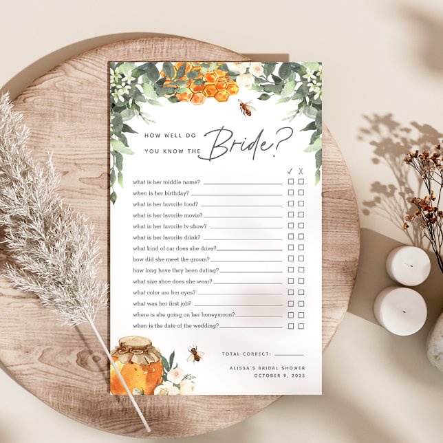 Wie gut kennen Sie das Bride Brautparty Game? (Von Creator hochgeladen)