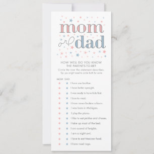 Wie gut kennen Sie die Babyduschkarte?