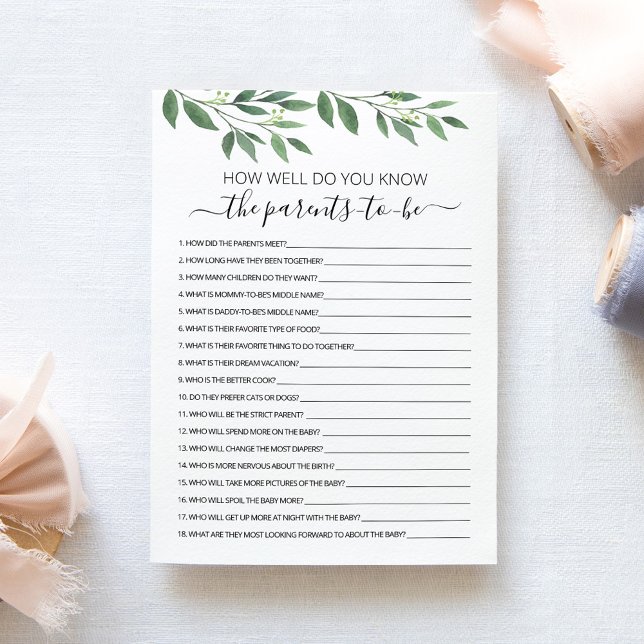 Wie gut kennen Sie die zu erwartende Elternkarte? Einladung (Von Creator hochgeladen)