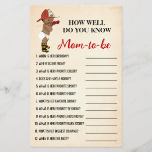 Wie gut kennen Sie Mama OM Fireman Showspiel Flyer