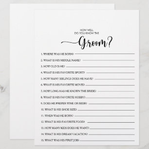 Wie gut kennst du das Game "Groom Brautparty"?
