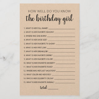 Wie gut kennst du das Geburtstagskameraspiel?