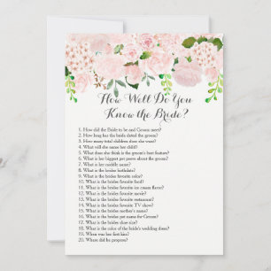 Wie gut kennst du die Braut?