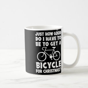 Wie gut muss ich sein, um ein Fahrrad zu bekommen? Kaffeetasse