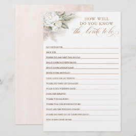 Wie gut weißt du, dass die Braut Brautparty ist?