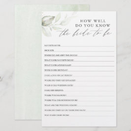 Wie gut weißt du, dass die Braut Brautparty ist?