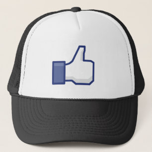 Wie Hand - FB wirbelt hoch Truckerkappe