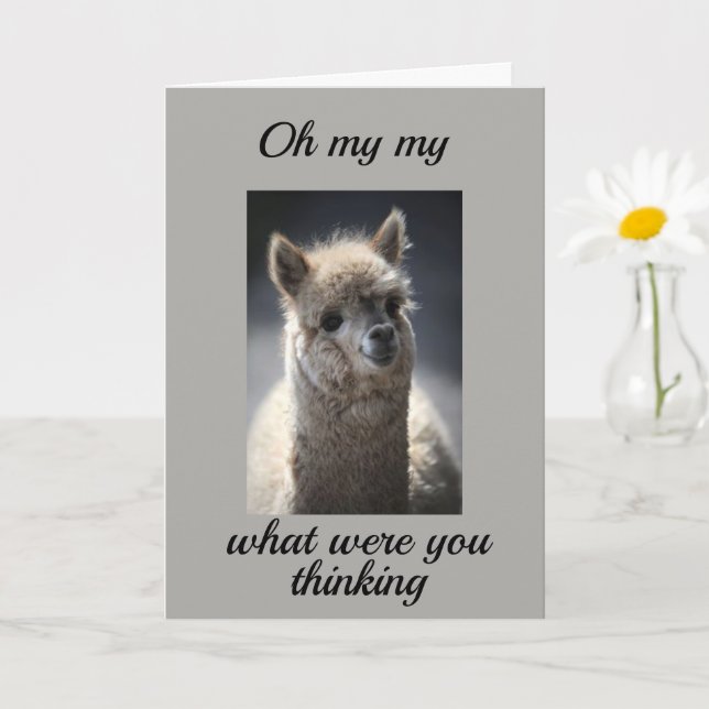 WIE HAST DU DAS GESCHAFFT *DIE 40?* KARTE EINGESTE (Kleine Pflanze)