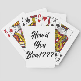 Wie hast du gekocht? spielkarten