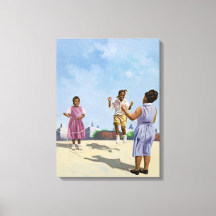 Wie hoch? 2001 leinwanddruck