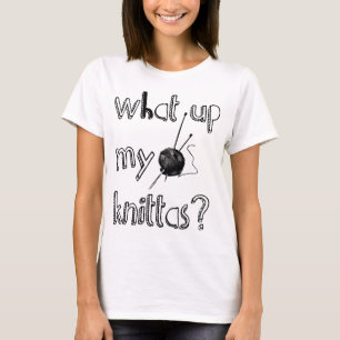 Wie hoch ist mein Knitta? T-Shirt