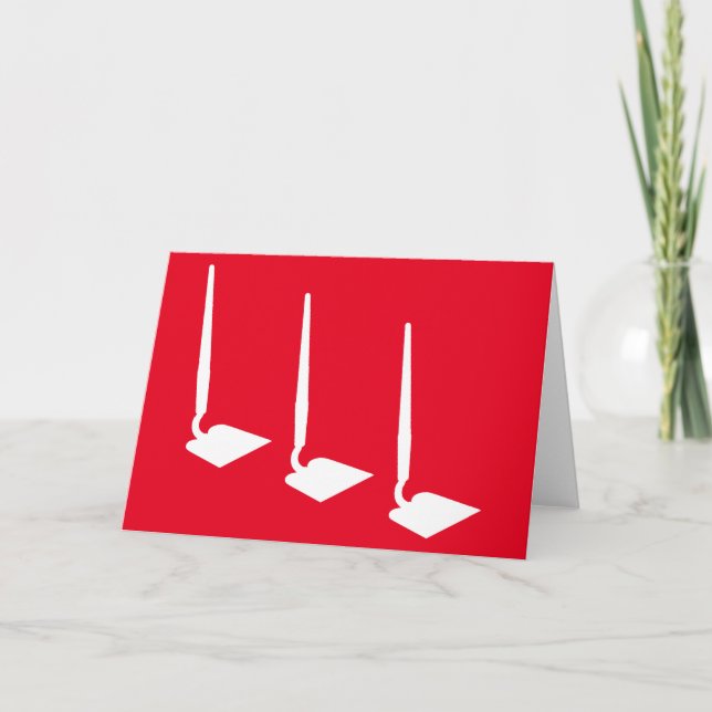 WIE HOE FEIERTAGSKARTE (Vorderseite)