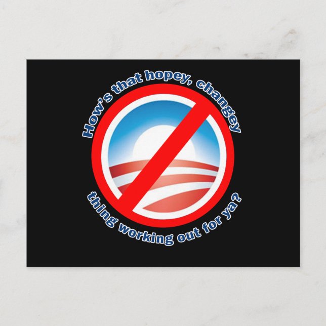 Wie hofft ich, dass sich die Dinge ändern, die für Postkarte (Vorderseite)