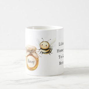 Wie Honig für eine Biene Kaffeetasse