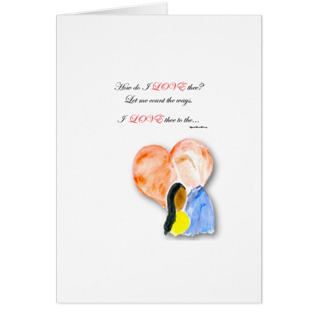 Wie i-Liebe Thee Interracial BW/WM tun (Vorne)