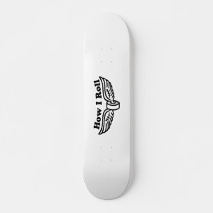 wie ich alte SchulSkateboard rolle Skateboard