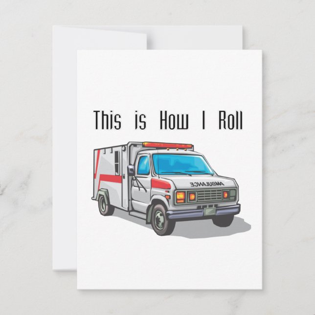 Wie ich den Krankenwagen fahre (Vorderseite)