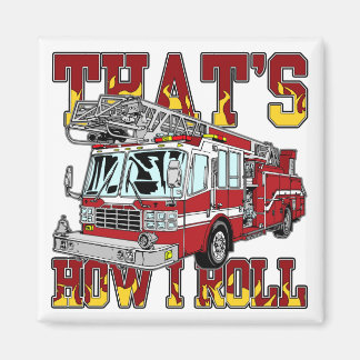 Wie ich Feuerzug fahre Magnet