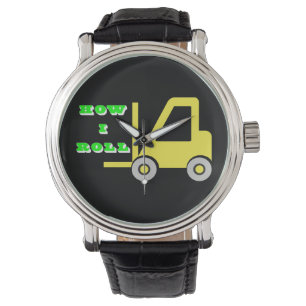 Wie ich Forklift Watch einlese Armbanduhr