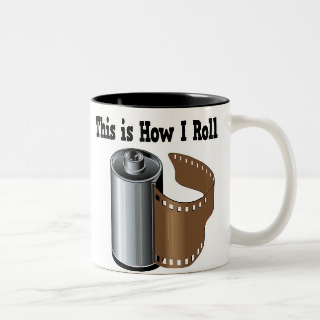 Wie ich Kamerafilm Roll Zweifarbige Tasse (Rechts)