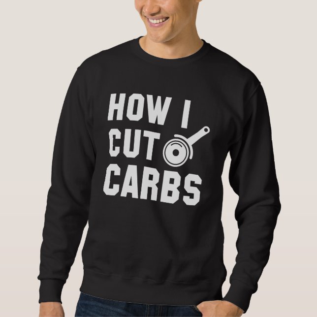 Wie ich Kohlenstoff abbaue Sweatshirt (Vorderseite)