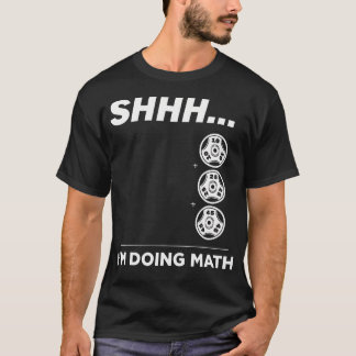 Wie ich Mathe Gym Fitness Mathe Funny Weightl mach T-Shirt