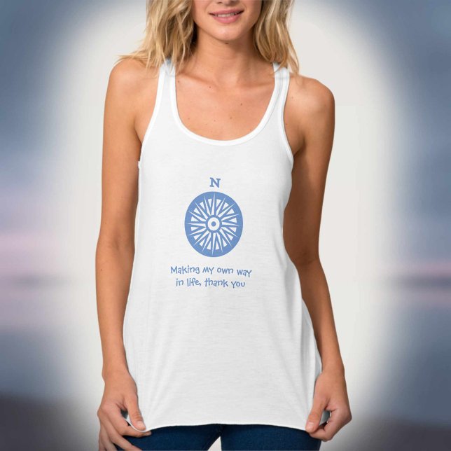 Wie ich mich im Leben selbst gestalten kann, danke Tank Top (Von Creator hochgeladen)