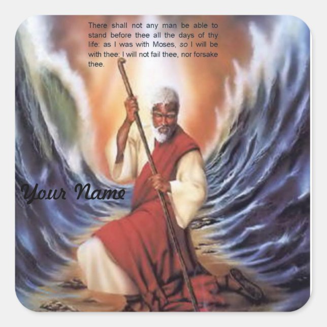 Wie ich mit Moses Aufkleber war (Vorderseite)