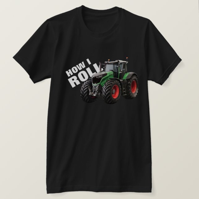 "Wie ich Roll" mit grünem Landschlepper T-Shirt (Design vorne)