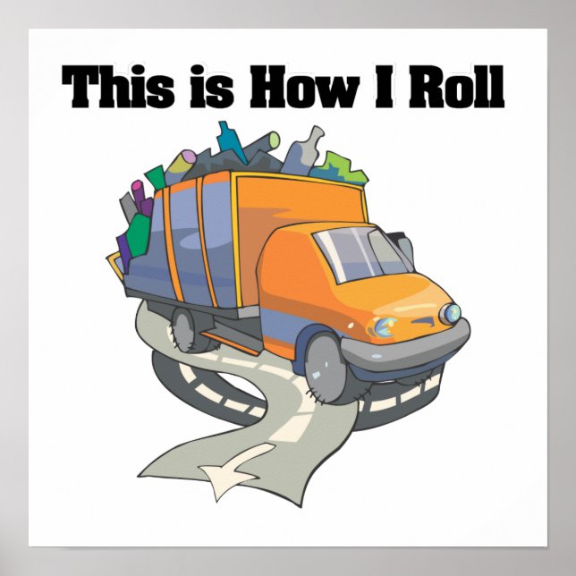 Wie ich Roll (Müllwagen) Poster (Vorne)