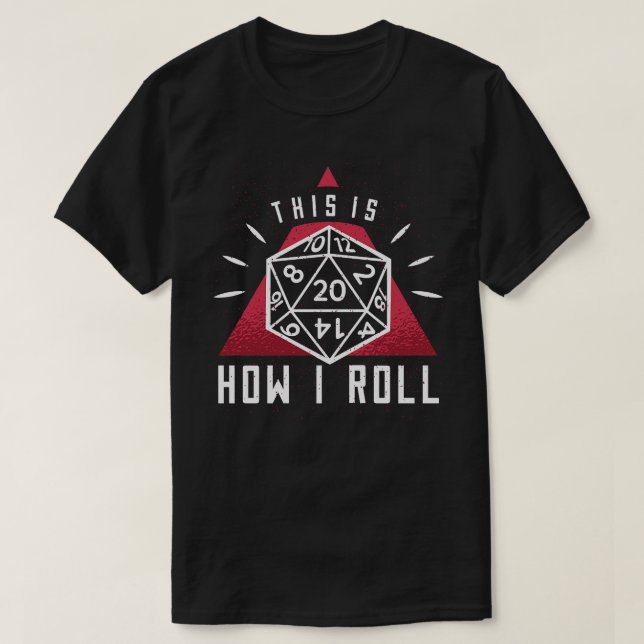 Wie ich Roll T-Shirt (Design vorne)