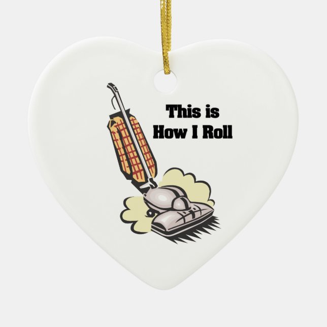 Wie ich Roll (Vakuumreiniger) Keramikornament (Vorne)