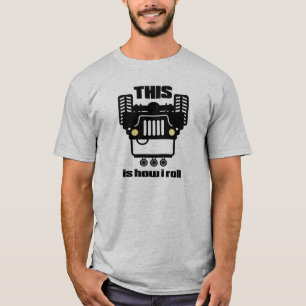 Wie ich rolle, 4x4 schaukeln nicht für den T-Shirt