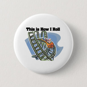 Wie ich rolle (Achterbahn) Button