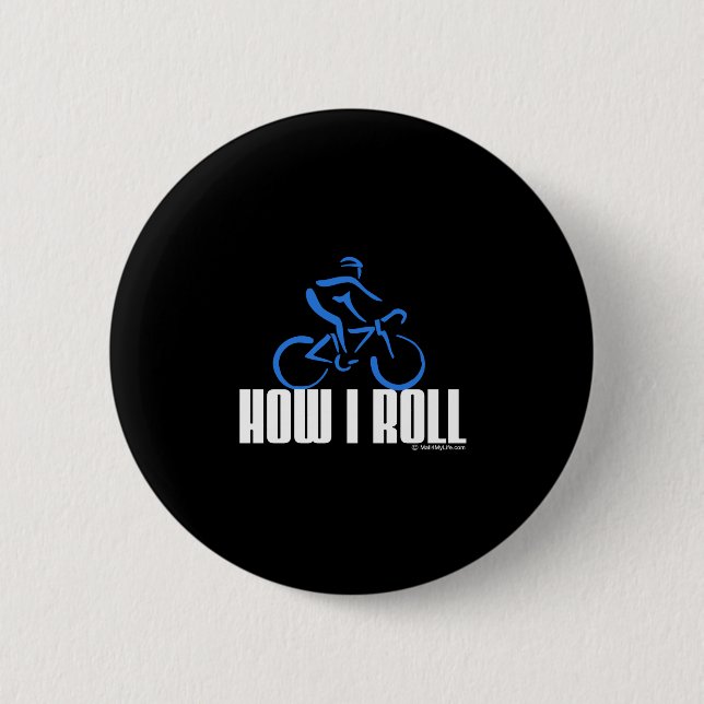 Wie ich rolle button (Vorderseite)