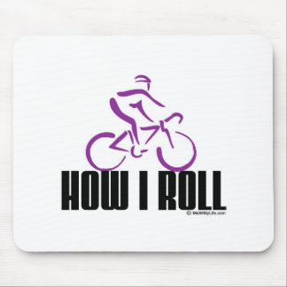 Wie ich rolle mousepad