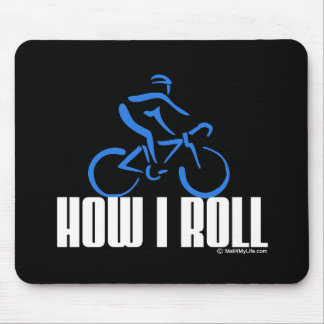 Wie ich rolle mousepad