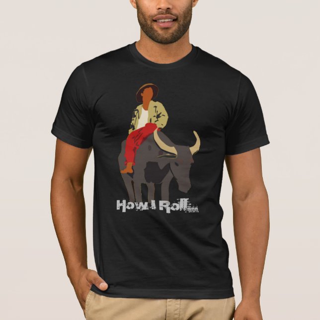 Wie ich… rolle T-Shirt (Vorderseite)