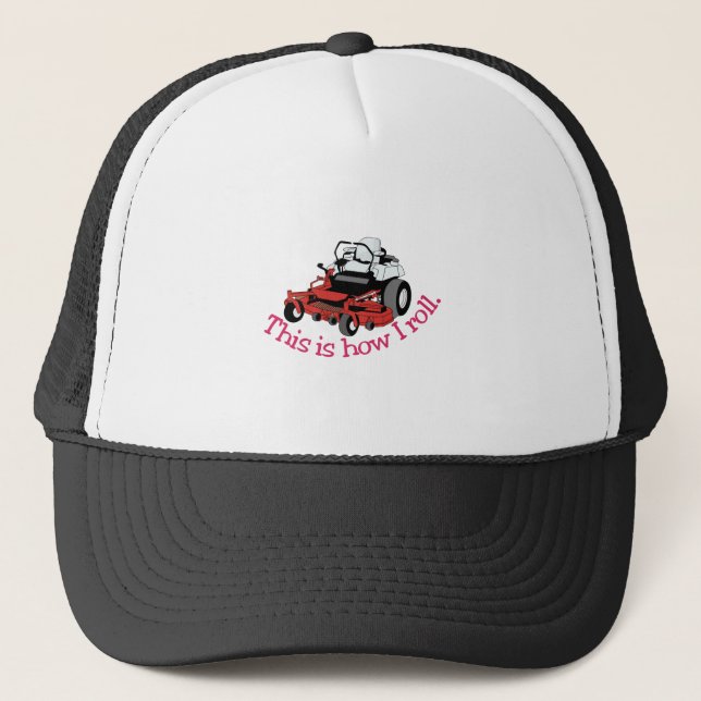 Wie ich rolle truckerkappe (Vorderseite)