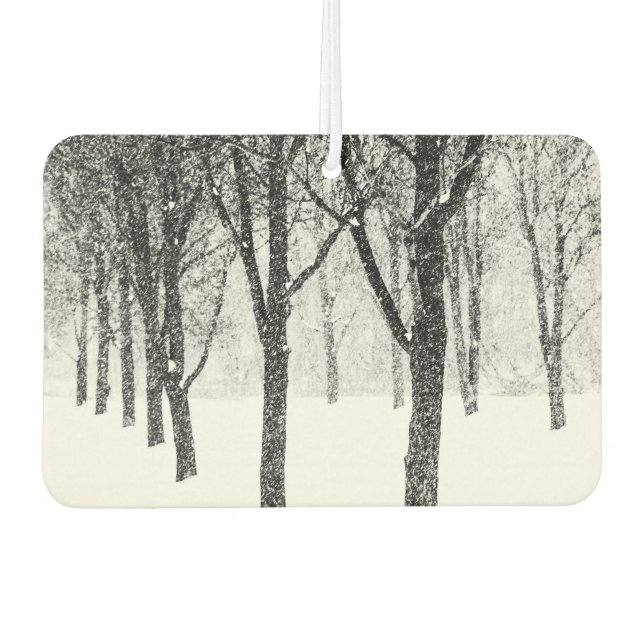 wie ich Seite an Seite mit Bäumen Autolufterfrischer (Vorderseite)