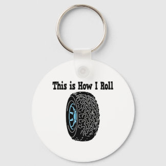 Wie ich Tire Roll Schlüsselanhänger