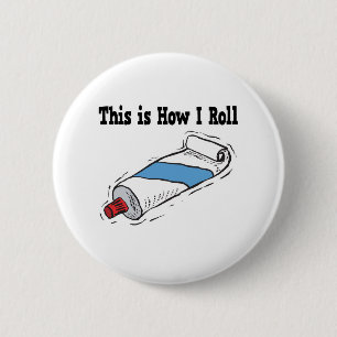 Wie ich Zahnpastatube rolle Button