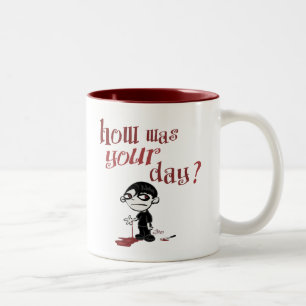Wie Ihre TagesTasse war Zweifarbige Tasse