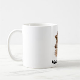 Wie ist die Zeit - Niedliche Katze Kaffeetasse
