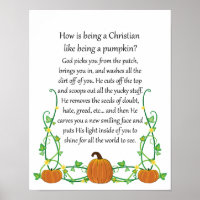 Wie ist es Christlich, ein Kürbis zu sein?