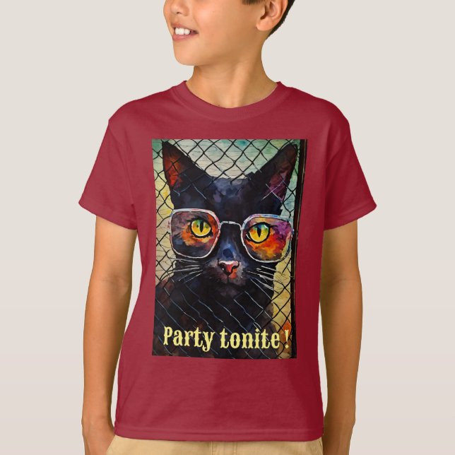 Wie ist es mit "Cooles Cat Celebration T-Shirt" od T-Shirt (Vorderseite)