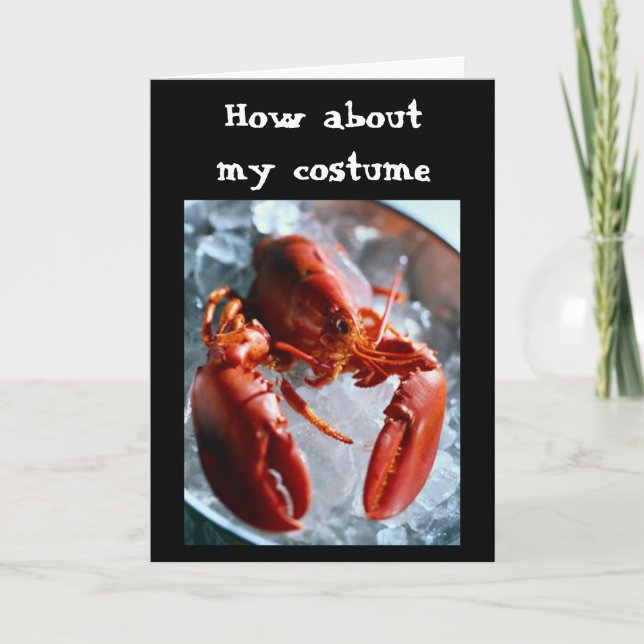 WIE IST ES MIT MEINEN KOSTEN=HALLOWEEN? KARTE (Vorderseite)