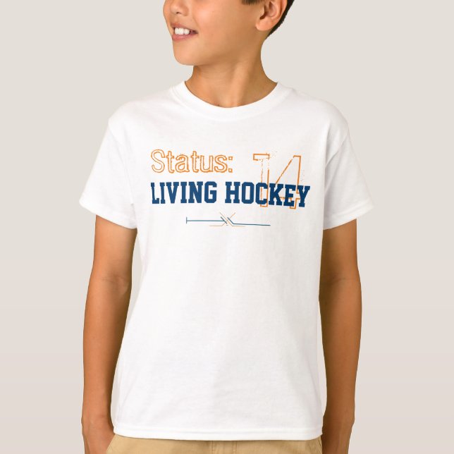 Wie ist Ihr Status? T-Shirt (Vorderseite)